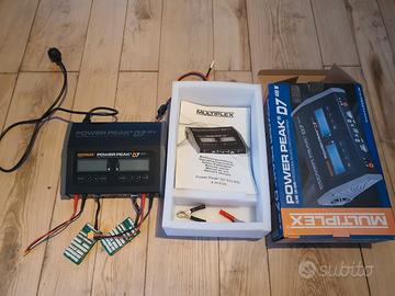 Caricabatterie Multiplex Power Peak D7 2x200W