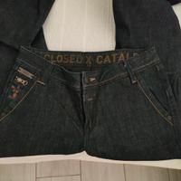 jeans CLOSED tg.27, modello a zampa di elefante