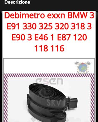 Debimetro, misuratore massa aria per BMW. Germany