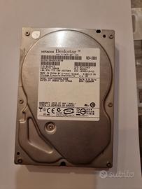Hard Disk Hitachi 500GB SATA 3.5" funzionante