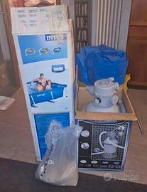 Piscina Intex 3x2x0.75  con filtro a sabbia