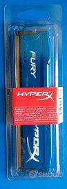 MEMORIA RAM HYPERX FURY 8 GB DDR3 1600 MHz DESKTOP