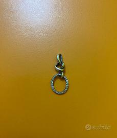 Ciondolo Con Pendente Cuore Intreccia