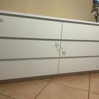 Cassettiera malm ikea + mobile lavanderia