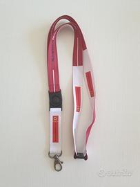 Lanyard laccio porta badge Scuderia Ferrari Club 