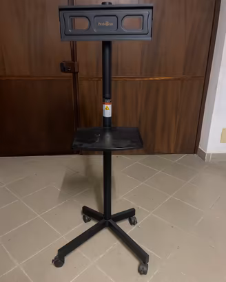 Supporto tv da pavimenti cin ruote