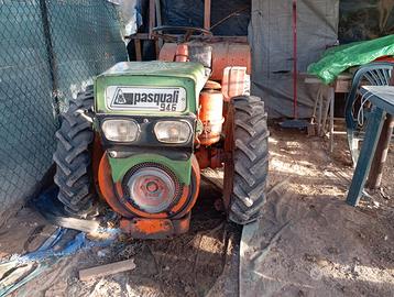 Trattorino Pasquali 946 (18 CV) + Carrello + Acces