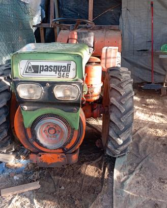 Trattorino Pasquali 946 (18 CV) + Carrello + Acces