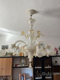 Lampadario Classico in Vetro di Murano (6 luci)