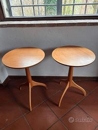 4 tavolini shaker De Padova vintage 