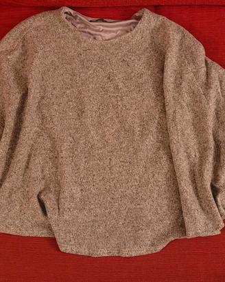 Poncho-maglia Zara