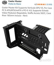 GPU Verticale V3 PCIe 4.0 in garanzia 
