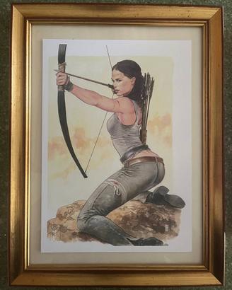 Omaggio a Alicia Vikander di Milo Manara