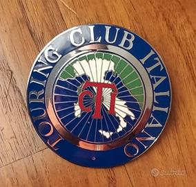 Placca automobilistica d'epoca Touring Club