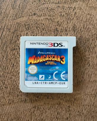 Gioco Madagascar 3 per Nintendo 3DS