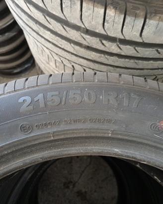 4 pneumatici 215/50/17 giti 