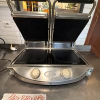 Piastra elettrica professionale doppia