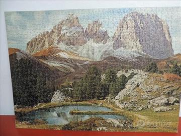 Puzzle laghetto di montagna