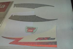 DECALCO-SERIE CODONE RS 125 APRILIA AP8177073