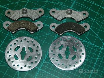 Due coppie Pastiglie e Dischi per Revo