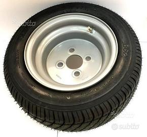 Ruota carrello e rimorchi 195-50-10 attacco fiat