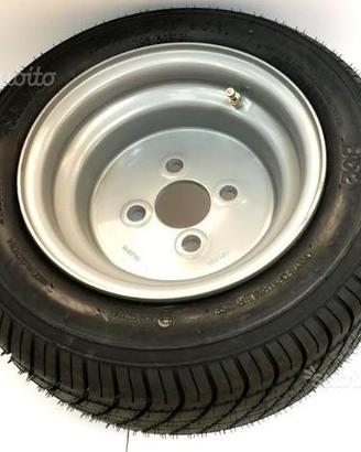 Ruota carrello e rimorchi 195-50-10 attacco fiat