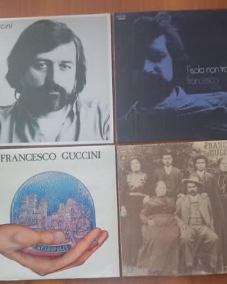 4 vinili di Francesco Guccini