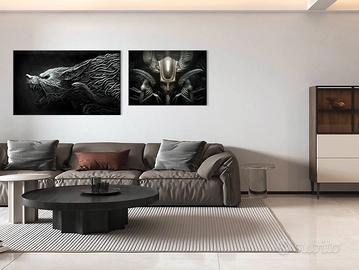 STAMPA DI ARREDO "Luporr - Alien II