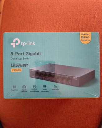 tp link switch, nuovo ancora incelophanato