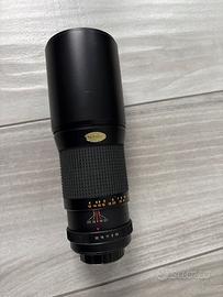 Tokina RMC 400 mm f/6.3- teleobiettivo vintage