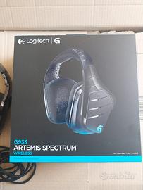 cuffie G933 logitech da gaming wireless 