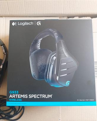 cuffie G933 logitech da gaming wireless 