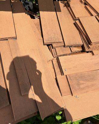 Listelli per pavimentazione in wpc