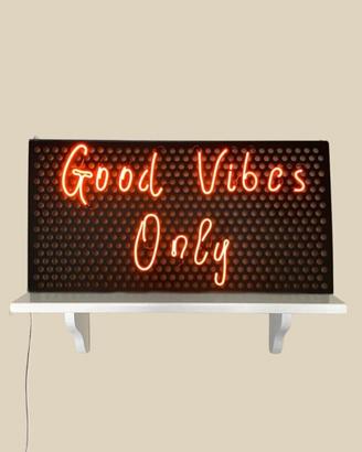 Scritta Neon LED Insegna Luminosa Good Vibes