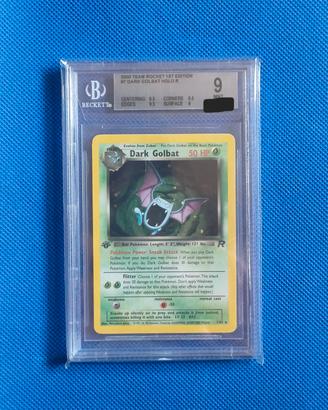 Dark goldbat holo 1 edizione bgs 9 