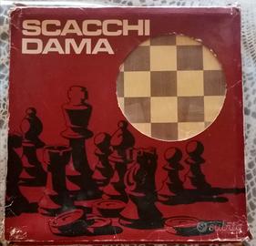 Scacchi e Dama Didatto – Completo 100% Vintage