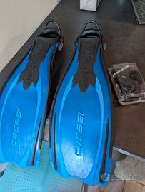 pinne cressi reaction ebs sling strap