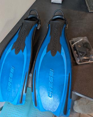 pinne cressi reaction ebs sling strap