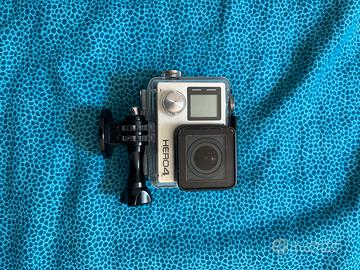 Gopro hero4 silver + accessori e scheda sd