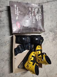 Pattini in linea Roces misura 38 come nuovi