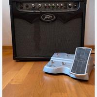 Amplificatore Chitarra Peavey + Pedaliera