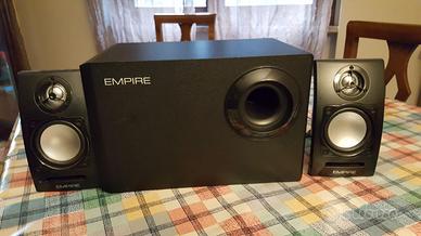 impianto audio 2.1