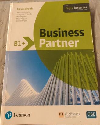 libro d inglese business partner  B1 + coursebook