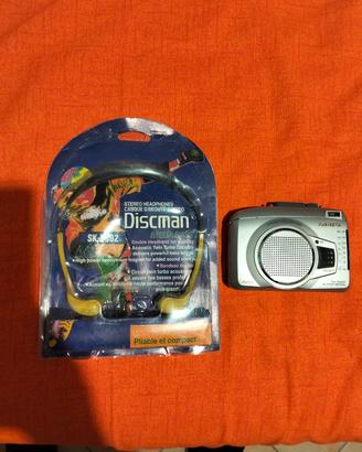 cassette walkman recorder Aiwa JS199 più cuffie