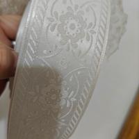 antico nastro di seta broccato 