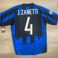 MAGLIETTA ORIGINALE J.ZANETTI AUTOGRAFATA