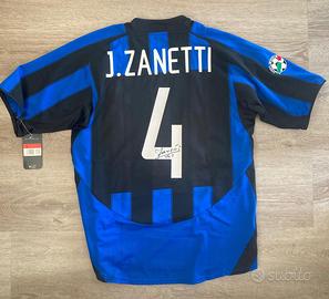 MAGLIETTA ORIGINALE J.ZANETTI AUTOGRAFATA