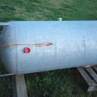 Serbatoio 500 lt cordivari zincato vert. bucato