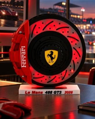 🏁 Lampada LED stile Ferrari Le Mans 488 GT3 2026