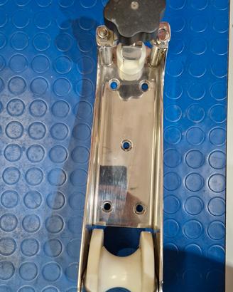 Musone inox 325 × 80 mm con blocco